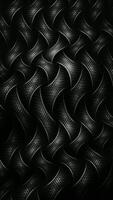 Floating Velvet-Like Waves of Dark Fabric with Elegant Depth, Premium Patterned Motion for an Exclusive Abstract Background video