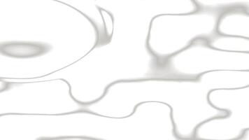 astratto bianca turbinii e blob struttura sfondo video