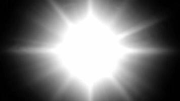 abstrakt pulserande ljus, övergång animering med skimrande ljus ljus effekt, dynamisk visuell video