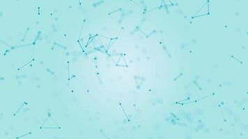 Dynamic plexus network animation for futuristic and abstract backgrounds video