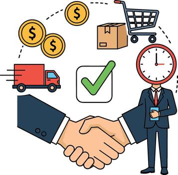 How to choose the right ecommerce platform for your business icon vector