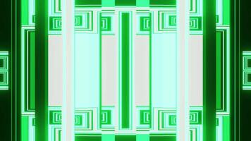 ljus grön animerad bakgrund vj slinga för fest med ljus rader video