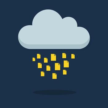 Secure Cloud Computing and Online Data Storage vector