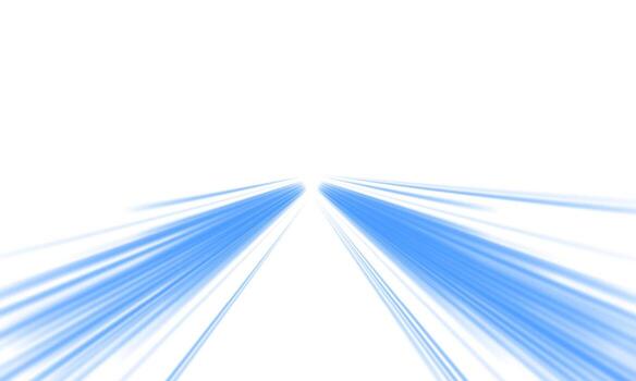 azul velocidad rayos, velocidad ligero fluir efecto, en un blanco fondo, azul resplandor velocidad líneas, vistoso ligero caminos, rayas. resumen ilustración. vector