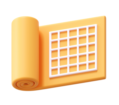 3d blauwdruk icoon voor architectuur, project planning, en ontwerp lay-out png