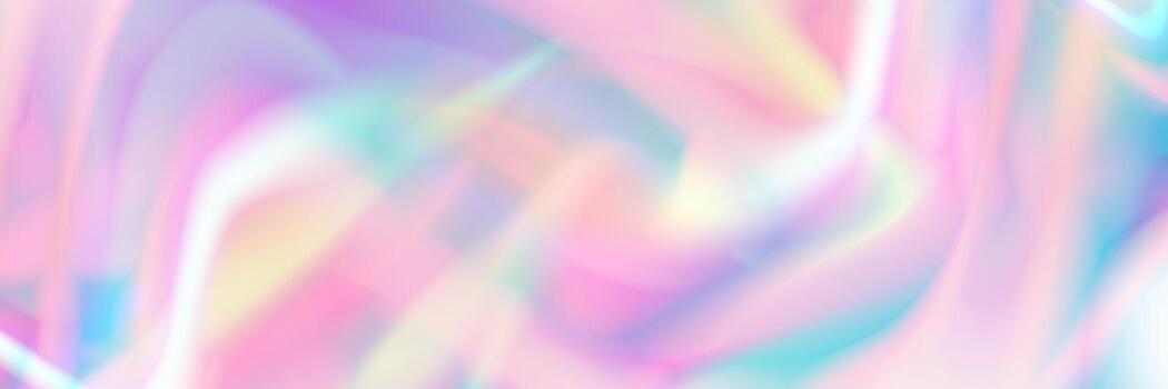 beautiful pastel holographic texture design for pattern and background. vector