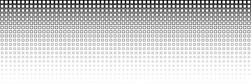 horizontal black and gray square isolated on white for pattern and background. vector