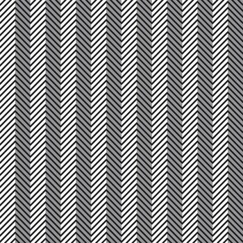 black and white zigzag seamless design for pattern and background. vector