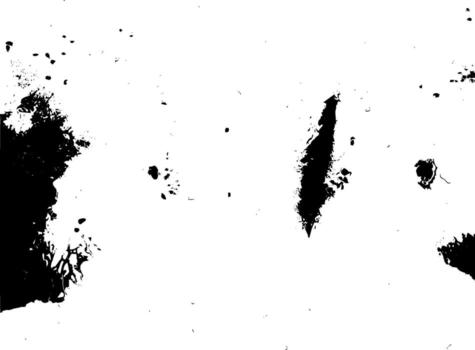 Weathered paint pattern. Rustic grunge style. Scratched and faded layer. Dirty abstract art. vector