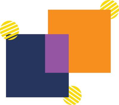 Geometric Shape in Colorful Design vector