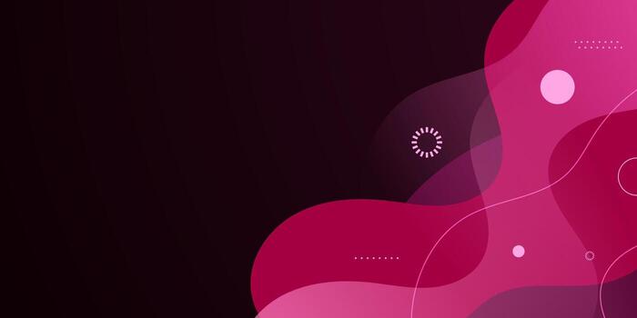 Abstract dark red background with wave fluid pattern concept. Simple and trendy banner element design. vector