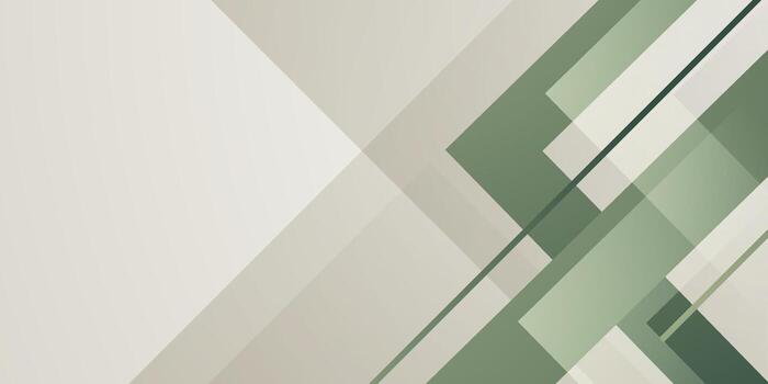 Abstract bright green banner background with overlap arrow triangle pattern design. Cool elegant concept background. vector