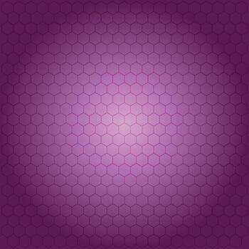 resumen púrpura hexágono modelo antecedentes con degradado ligero efecto textura vector