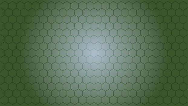Abstract honeycomb pattern with green tones ideal for graphic design backgrounds vector
