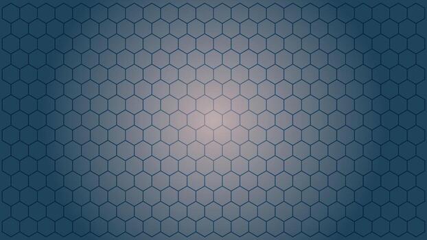 Hexagonal pattern background with soft gradients and shades of blue vector