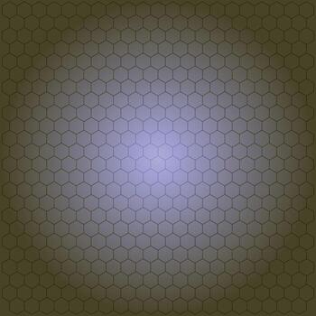 Abstract Hexagon Pattern with Gradient Effect and Subtle Color Variations vector