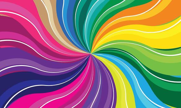 A colorful abstract background with a spiral design, abstract background vector