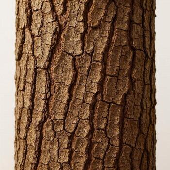 A close up of a tree trunk with bark photo