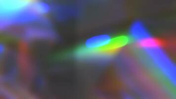 abstrakt bunt verschwommen Hintergrund mit glühend Bokeh video