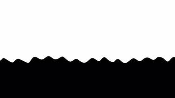 slät sömlös Vinka animation.a looped Vinka animering med ett alfa kanal på en transparent bakgrund. de vätska rörelse av de Vinka skapar en dynamisk och visuellt lockande effekt. video