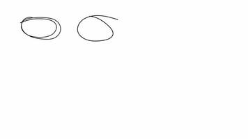 mão desenhado rabisco rabisco quadros animação com a alfa canal em uma transparente fundo. a quadros estão esboçado dentro uma duro, artístico estilo, criando uma dinâmico e orgânico olhar. video