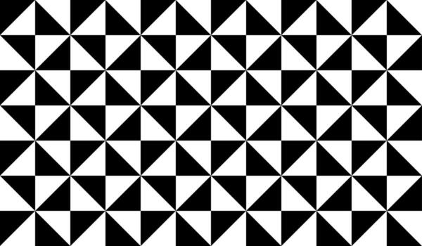 Geometric Pattern of Black and White Triangles. beautiful pattern vector