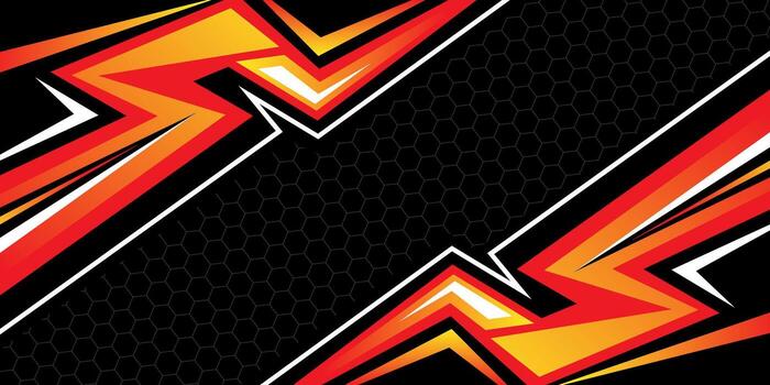 Modern Racing Background Template with Bold Lines and Dynamic Motion Design vector