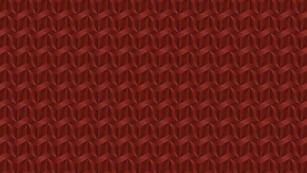 Textured red geometric pattern with repeating scales vector