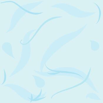 mínimo resumen modelo fluido azul ola líneas en un ligero pastel antecedentes. el suave curvas y translúcido diseño evocar un sentido de calma, aire, agua movimienot, naturaleza papel, bienestar spa marca vector