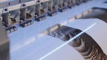 pieno Visualizza di stampa processi su grande formato rotolo video