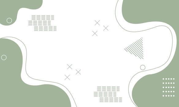 Abstract Geometric Background with Organic Shapes and Patterns. vector