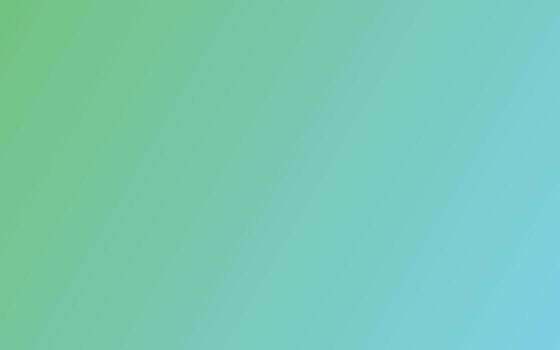 Minimal Light Blue and Green abstract blurred gradient Effect vector
