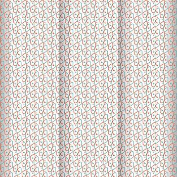 Closely Packed Geometric Rhombus Oval Pattern Abstract Repeat Background vector