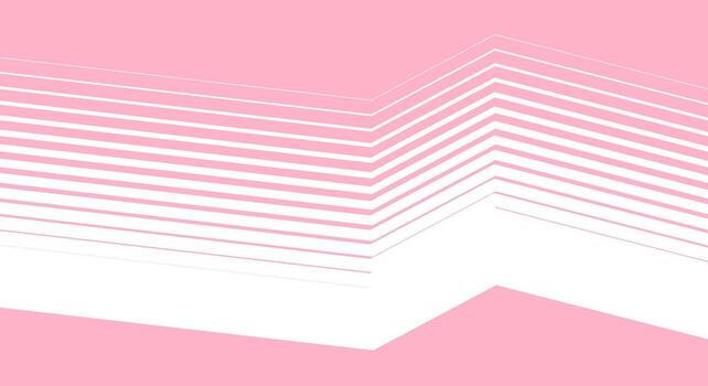 resumen modelo con dinámica zigzag líneas en un rosado antecedentes vector