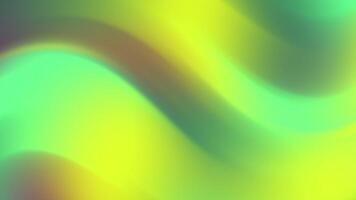 abstrakt Grün und Gelb Gradient Design geeignet zum Hintergründe, Tapeten, Netz Grafik, Poster, und Digital Kunst Projekte. video