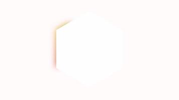 Neumorphic Hexagon Gradient Motion Animation for Modern UI and Digital Interface video
