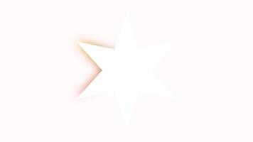 Neumorphic Star Gradient Motion Animation for Modern UI and Digital Interface video