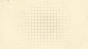 la creazione di un' semplice griglia modello su strutturato carta con matita video