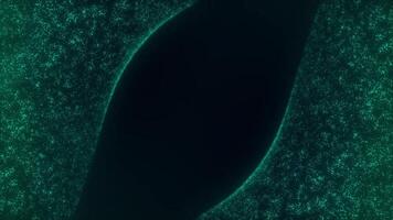 mágico arremolinándose patrones crear fascinante visuales en un oscuro espacio video