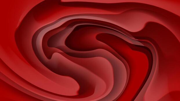 Red Abstract Background With Twirl Element vector