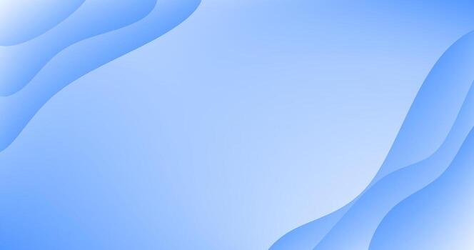 resumen azul cielo antecedentes con fluido capas y Copiar espacio para anuncio presentación vector