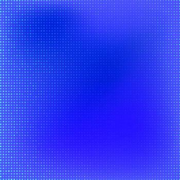 Blue Tech Finance Fintech Background. Abstract Pixel Pattern. Digital Business Technology or Science Research Presentation Backdrop vector