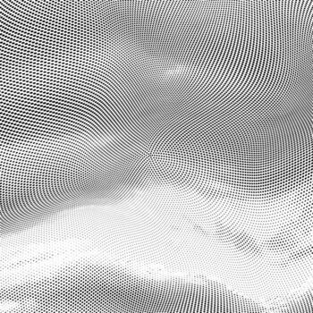 Halftone Pattern. Set of Dots. Dotted Texture on White Background. Overlay Grunge Template. Distress Linear Design. Fade Monochrome Points. Pop Art Halftone Backdrop. vector