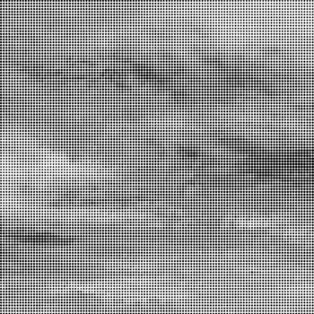 Halftone Pattern. Set of Dots. Dotted Texture on White Background. Overlay Grunge Template. Distress Linear Design. Fade Monochrome Points. Wave Circles Pop Art Backdrop. vector