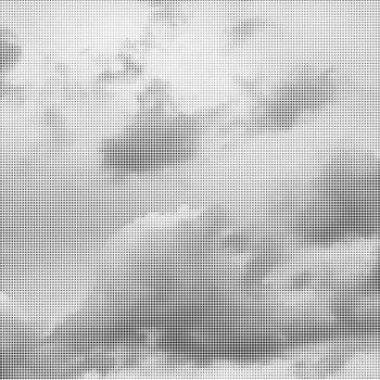 Halftone Pattern. Set of Dots. Dotted Texture on White Background. Overlay Grunge Template. Distress Linear Design. Fade Monochrome Cloud Points. Pop Art Backdrop. vector