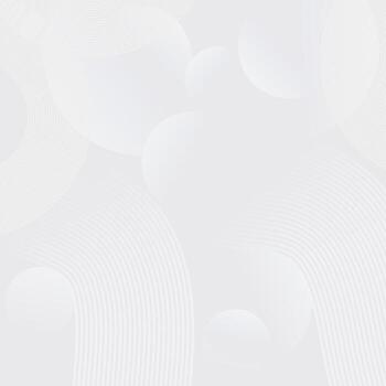 white geometric abstract textured overlap layer on bright space. Lines effect decoration for banner. Graphic design circles elements vector