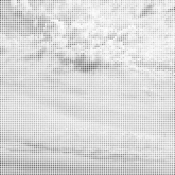 Halftone Pattern. Set of Dots. Dotted Texture on White Background. Overlay Grunge Template. Distress Linear Design. Fade Monochrome Points. Sky Pop Art Backdrop. vector