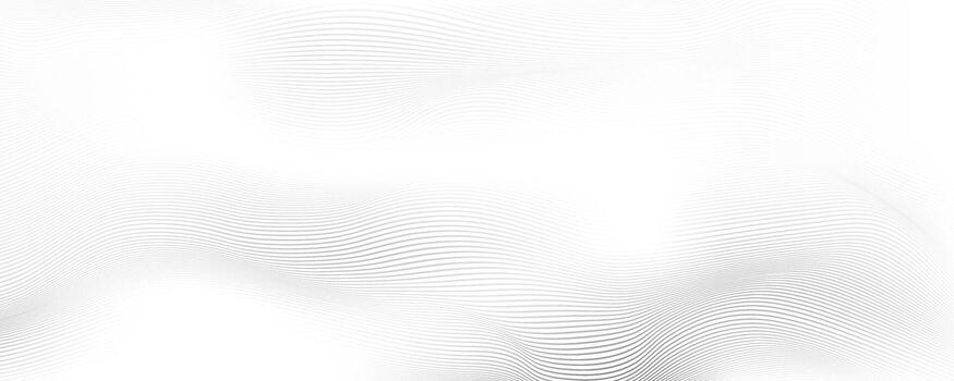 Abstract white and gray color, modern design stripes background with curve lines, wavy pattern. eps10 . vector