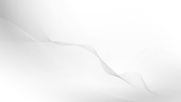 Abstract white and gray color, modern design stripes background with curve lines, wavy pattern. eps10 .. vector