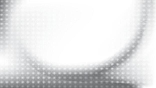 Abstract white and gray gradient background with dot pattern, halftone effect. eps10. vector